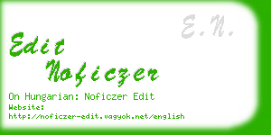 edit noficzer business card